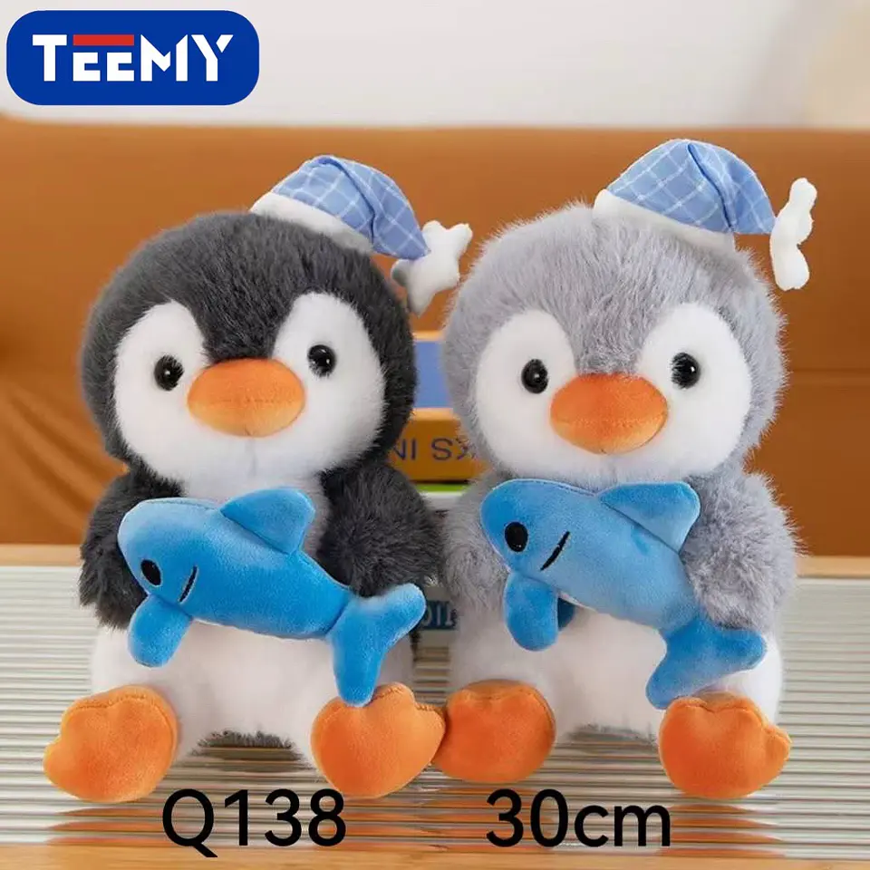 PELUCHE PINGUINO 30 CM, 3 DEL MISMO POR MAYOR (Q138) 1