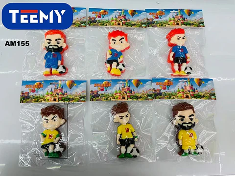 SQUISHY MUNDIAL PAQUETE 12 PIEZAS (AM155)