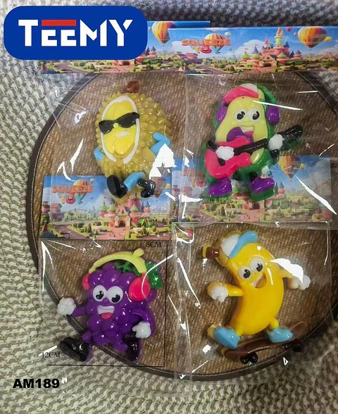 SQUISHY PAQUETE 16 PIEZAS (AM189)