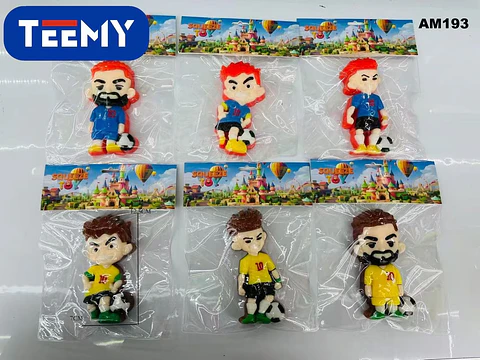 SQUISHY MUNDIAL PAQUETE 12 PIEZAS (AM193)