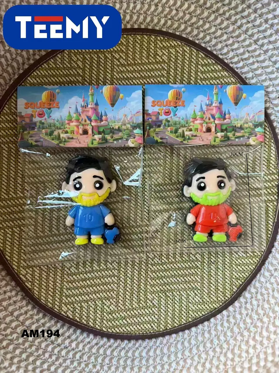 SQUISHY MUNDIAL PAQUETE 30 PIEZAS (AM194) 1