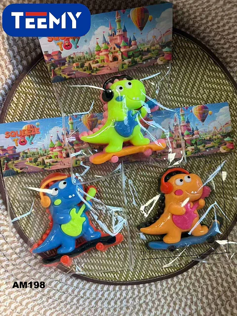 SQUISHY DINOSAURIO PAQUETE 24 PIEZAS (AM198)