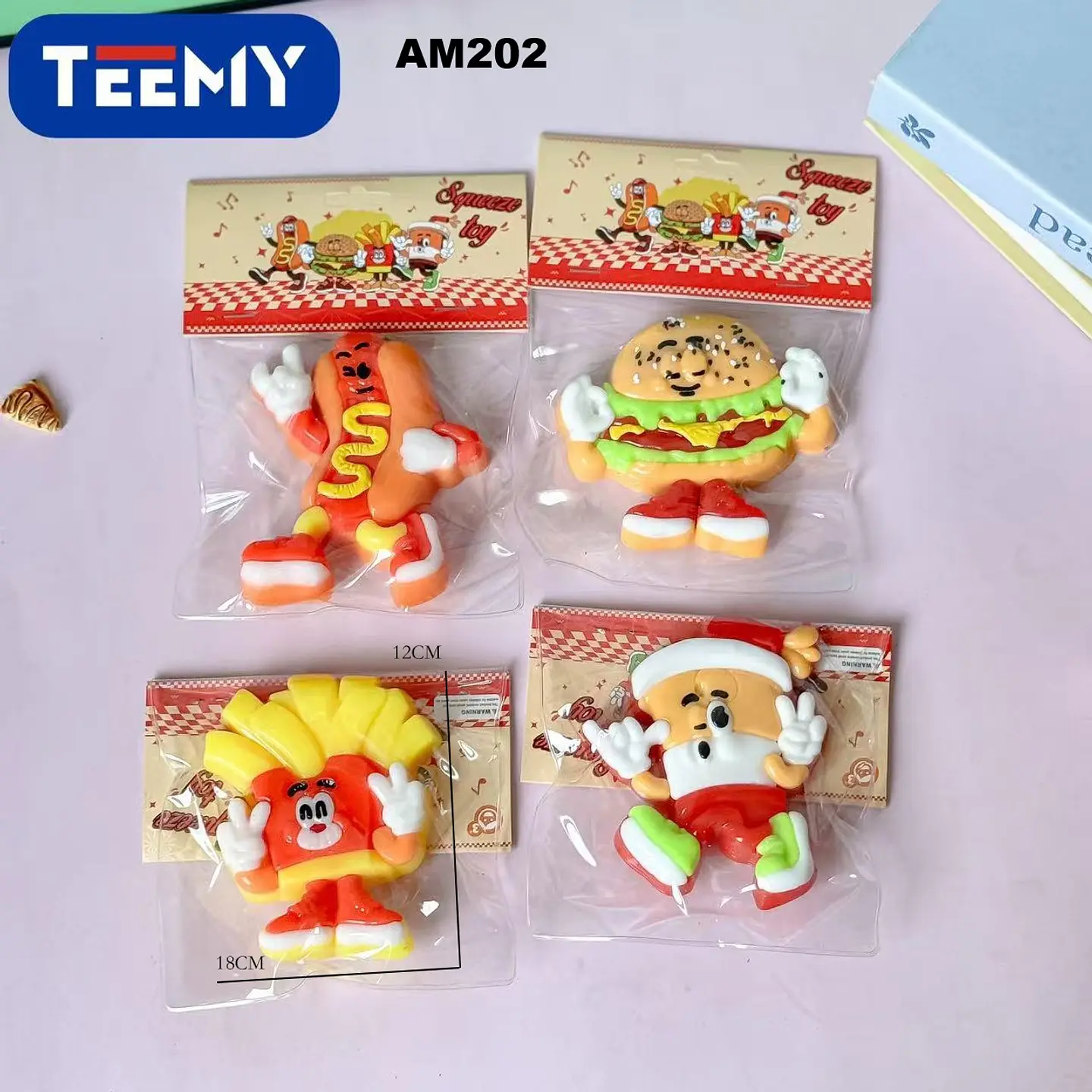 SQUISHY PAQUETE 16 PIEZAS (AM202) 1