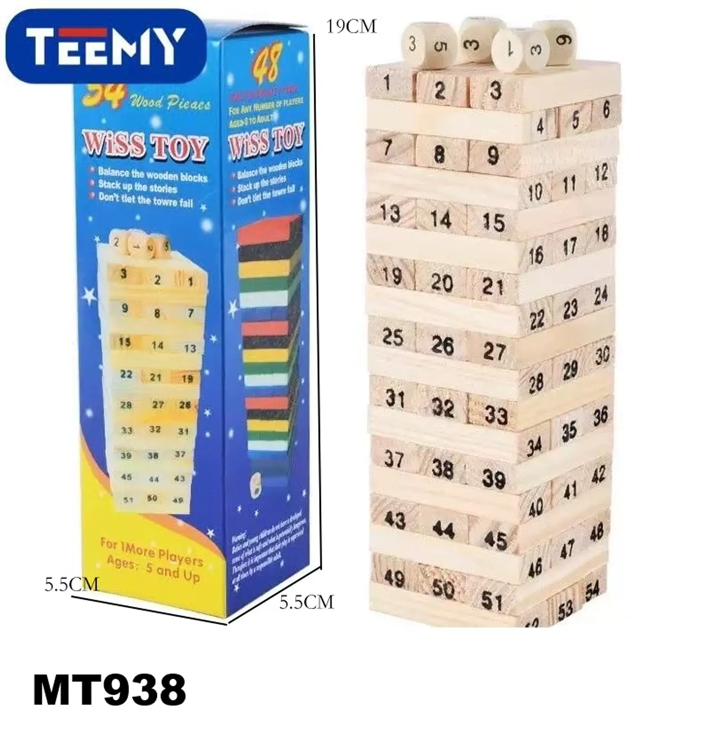 JENGA , 3 DEL MISMO POR MAYOR (MT938) 1