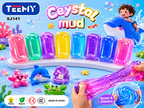 SLIME PAQUETE 12 PIEZAS (SJ141)