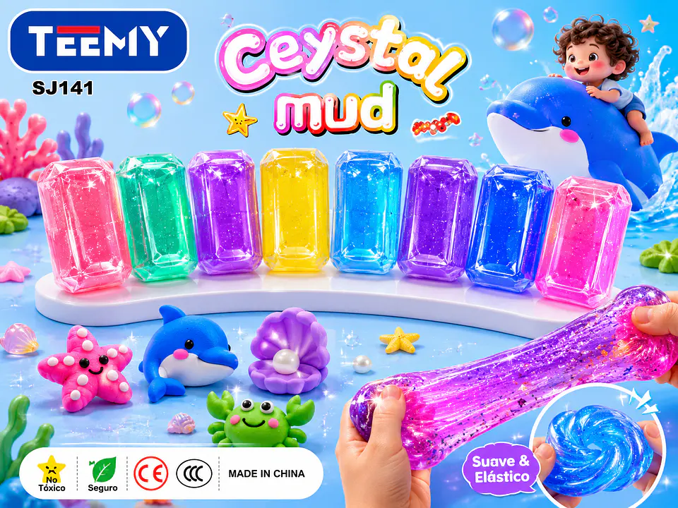 SLIME PAQUETE 12 PIEZAS (SJ141) 1