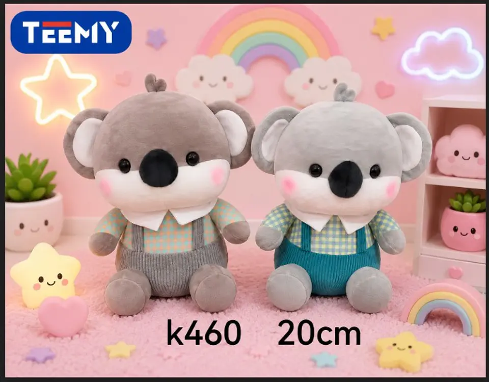 PELUCHE KOALA 20CM, 3 DEL MISMO POR MAYOR  (K460) 1