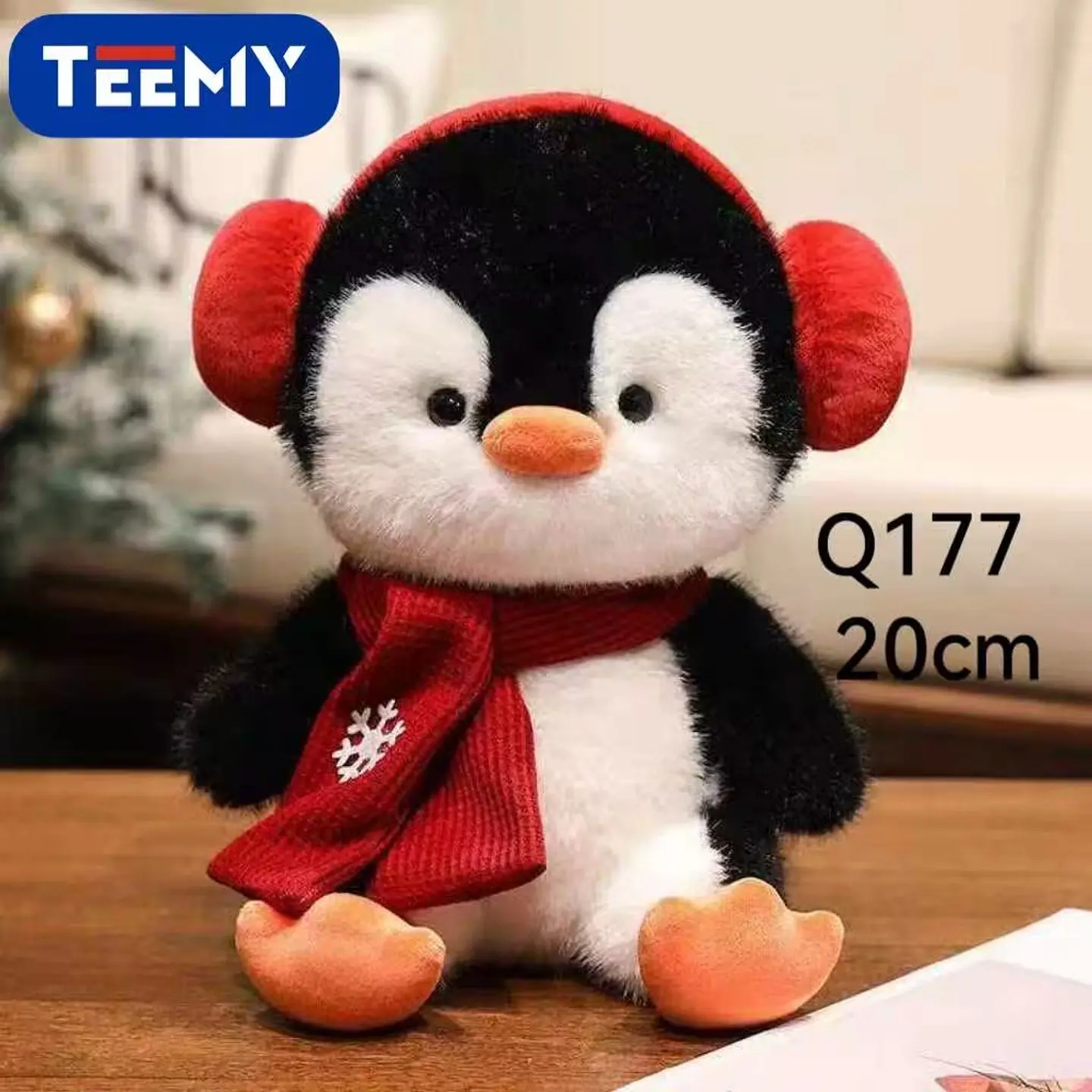 PELUCHE PINGUINO 20 CM , 3 DEL MISMO POR MAYOR  (Q177) 1