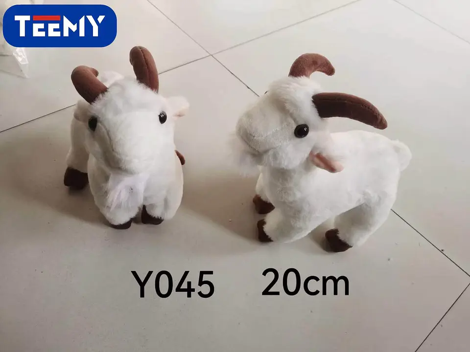 PELUCHE CABRA 20 CM, 3 DEL MISMO POR MAYOR  (Y045) 1