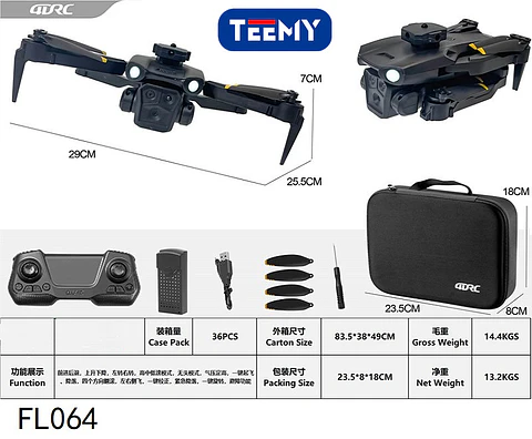 DRON , 3 DEL MISMO POR MAYOR  (FL064)