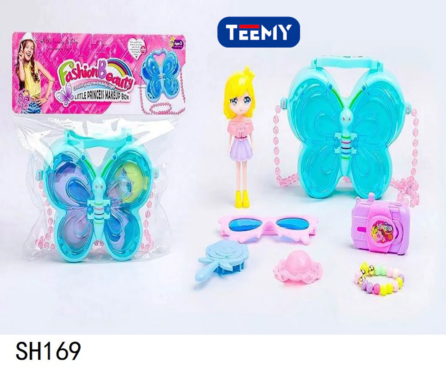 JUGUETE BELLEZA CON ACCESORIOS, 3 DEL MISMO POR MAYOR  (SH169) 1