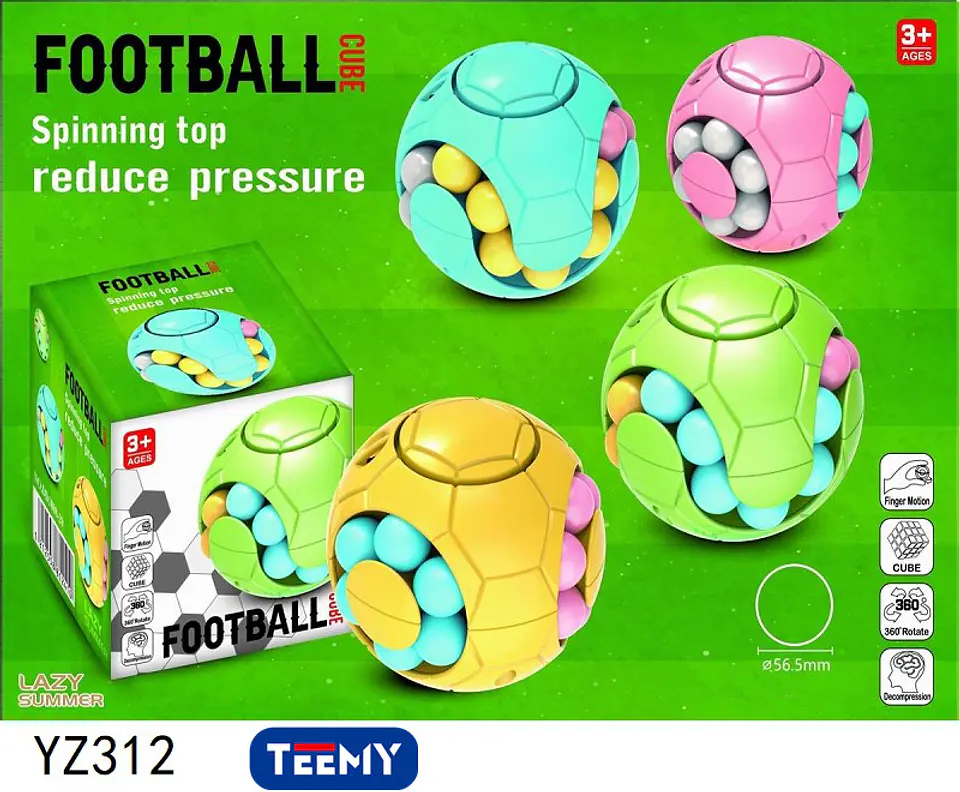 PELOTA SENSORIAL PAQUETE 12 PIEZAS (YZ312) 1
