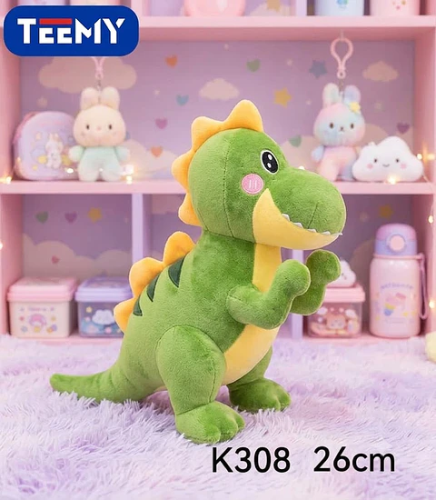 PELUCHE DINOSAURIO 26 CM, 3 DEL MISMO POR MAYOR (K308)