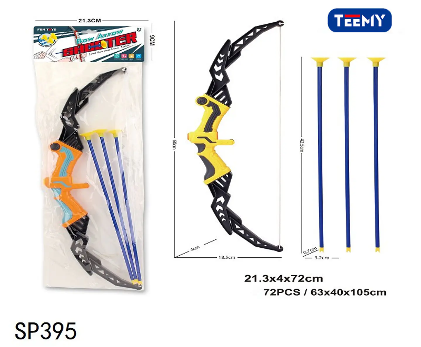 ARCO NERF, 3 DEL MISMO POR MAYOR  (SP395) 1