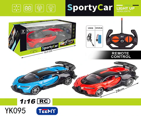 CARRO A CONTROL REMOTO,  3 DEL MISMO POR MAYOR  (YK095)