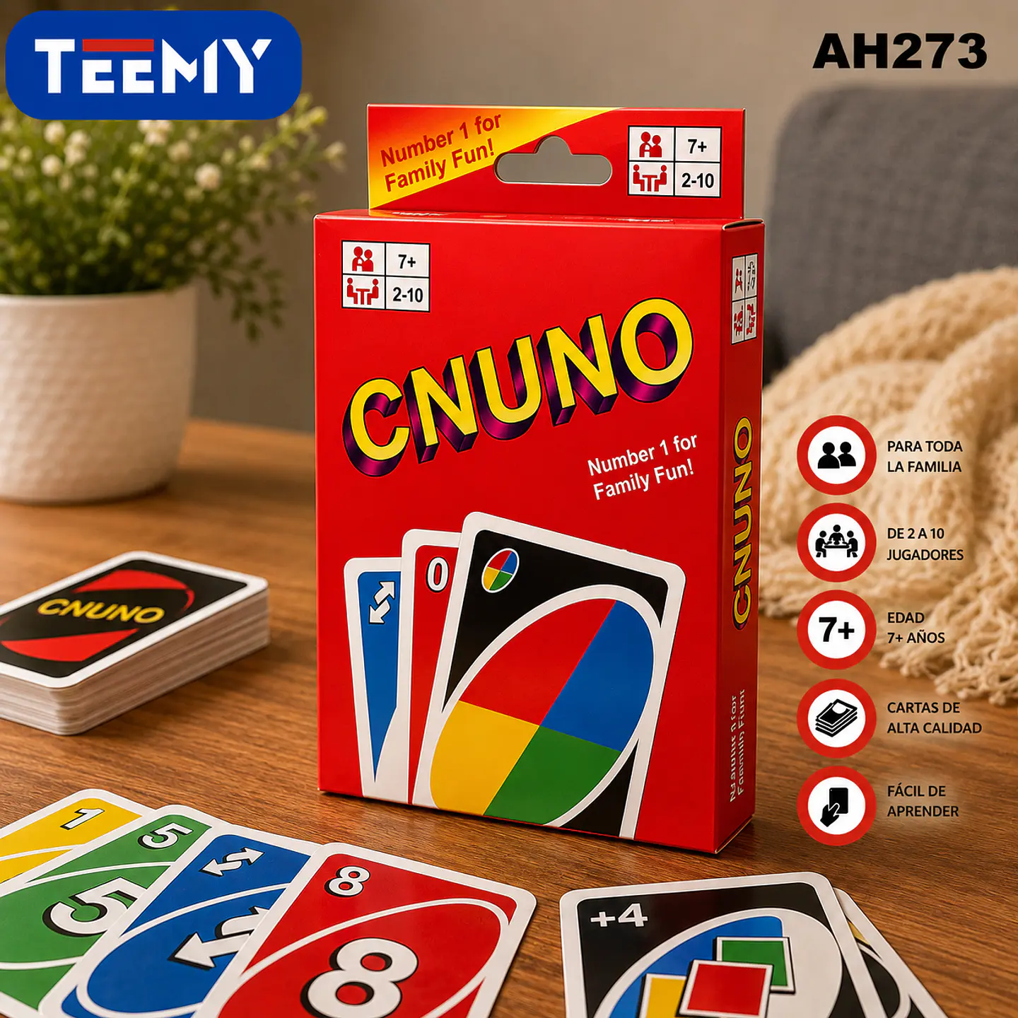 JUEGO MESA FAMILIAR PAQUETE 12 PIEZAS (AH273) 1