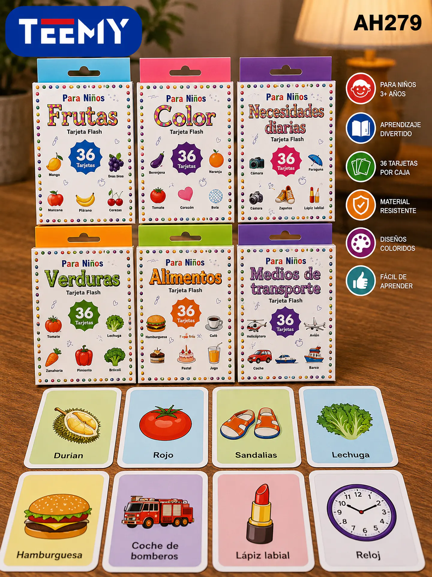 CARTAS EDUCATIVAS PAQUETE 12 PIEZAS (AH279) 1