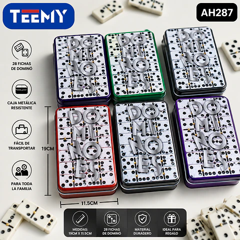 DOMINO , 3 DEL MISMO POR MAYOR  (AH287)
