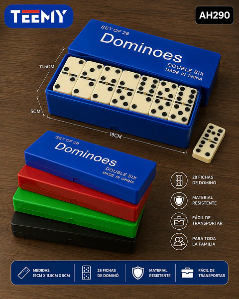 DOMINO , 3 DEL MISMO POR MAYOR  (AH290)