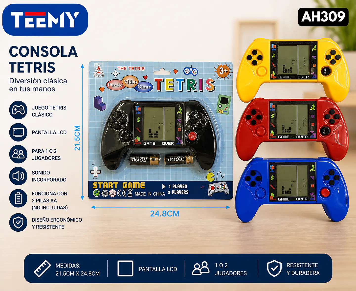 CONSOLA RETRO, 3 DEL MISMO POR MAYOR  (AH309) 1