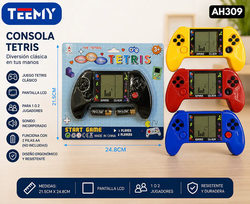 CONSOLA RETRO, 3 DEL MISMO POR MAYOR  (AH309) 1