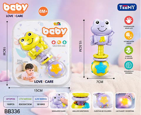 SONAJERO DE BEBES, 3 DEL MISMO POR MAYOR  (BB336)