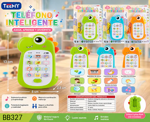 TELEFONO CON SONIDOS, 3 DEL MISMO POR MAYOR (BB327)