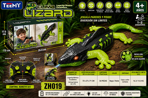 LARGATIJA A CONTROL REMOTO, 3 DEL MISMO POR MAYOR (ZH019)
