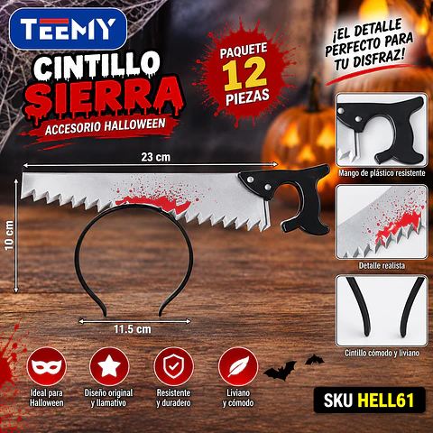 CINTILLO CON CIERRA PAQUETE 12 UND (HELL61)
