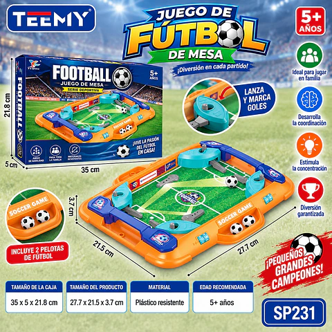 PINBALL DE FUTBOL, 3 DEL MISMO POR MAYOR  (SP231)