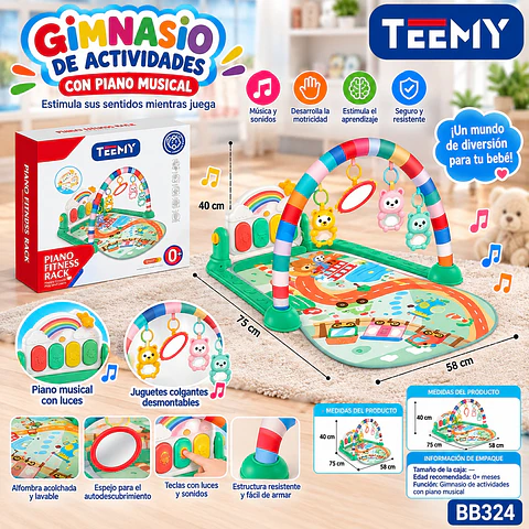 GIMNASIO PARA BEBES , 3 DEL MISMO POR MAYOR  (BB324)