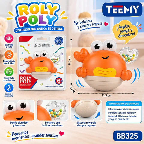 SONAJERO DE BEBES, 3 DEL MISMO POR MAYOR  (BB325)