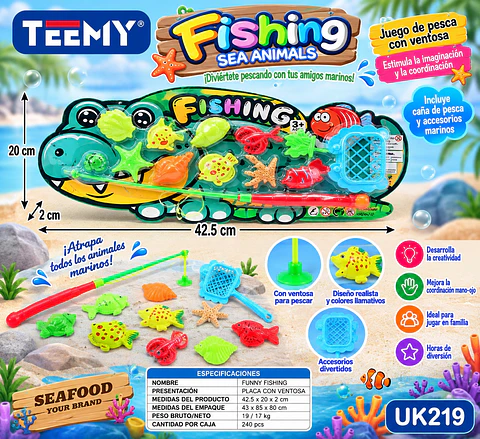 JUEGO DE PESCA, 3 DEL MISMO POR MAYOR  (UK219)