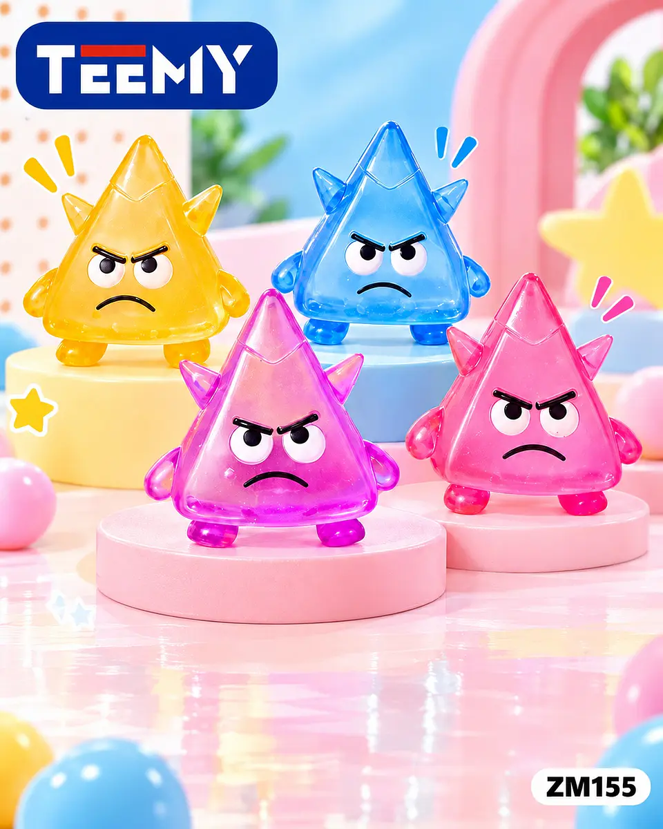 SQUISHY MONSTER GEL PAQUETE 12 PIEZAS (ZM155) 1