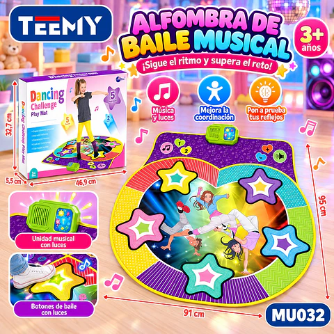 ALFOMBRA MUSICAL  , 3 DEL MISMO POR MAYOR  (MU032)