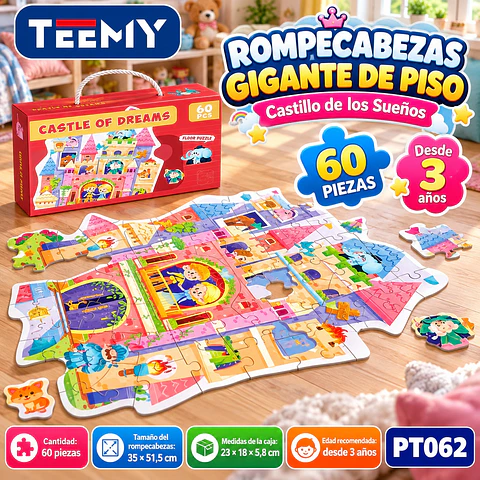 PUZZLE 60 PIEZAS, 3 DEL MISMO POR MAYOR (PT062)