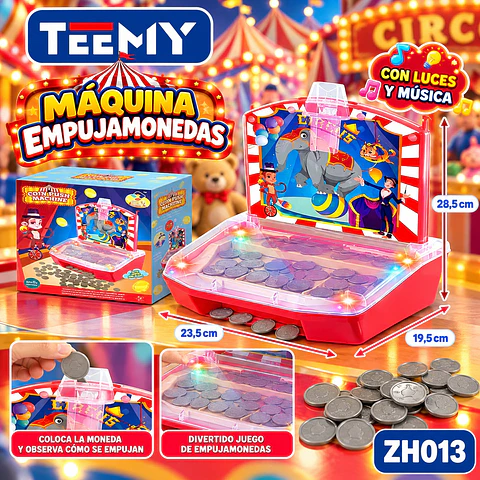 JUEGO EMPUJAMONEDAS, 3 DEL MISMO POR MAYOR (ZH013)