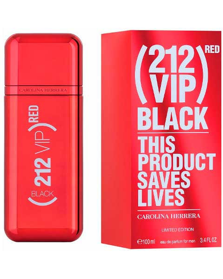 Carolina Herrera 212 Vip Black Red EDP 100ml