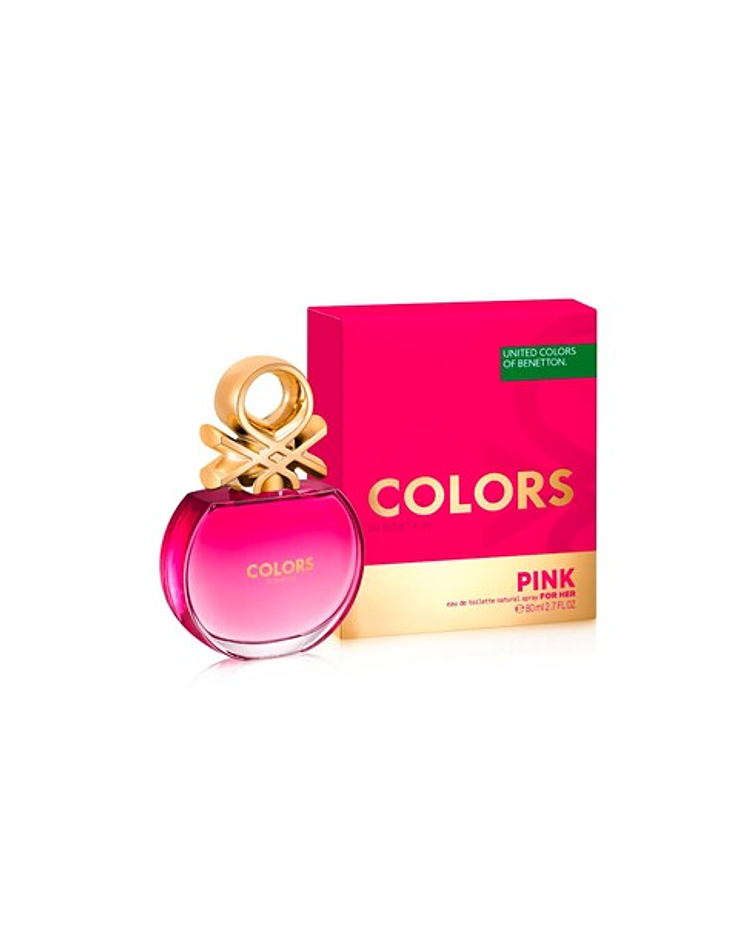 Benetton Colors Pink EDT 80ml