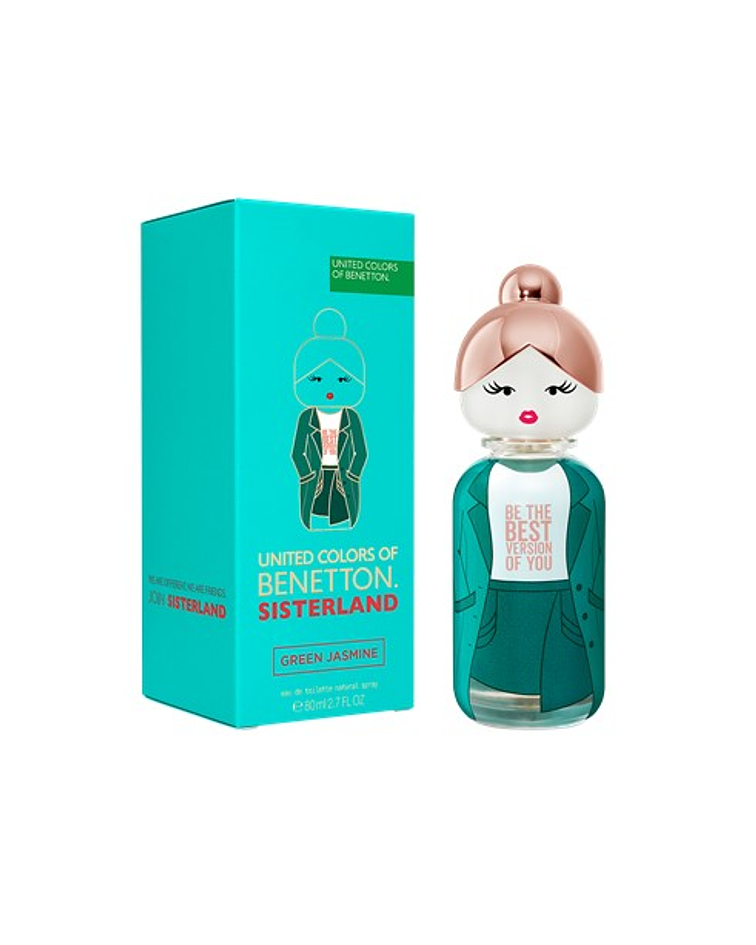 Benetton Sisterland Green Jasmine EDT 80ml