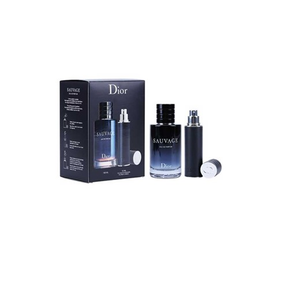 Dior Sauvage EDP 100 ml travel spray 10 ml set