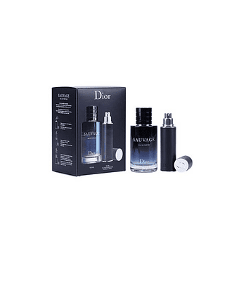 Dior Sauvage EDP 100 ml travel spray 10 ml set 