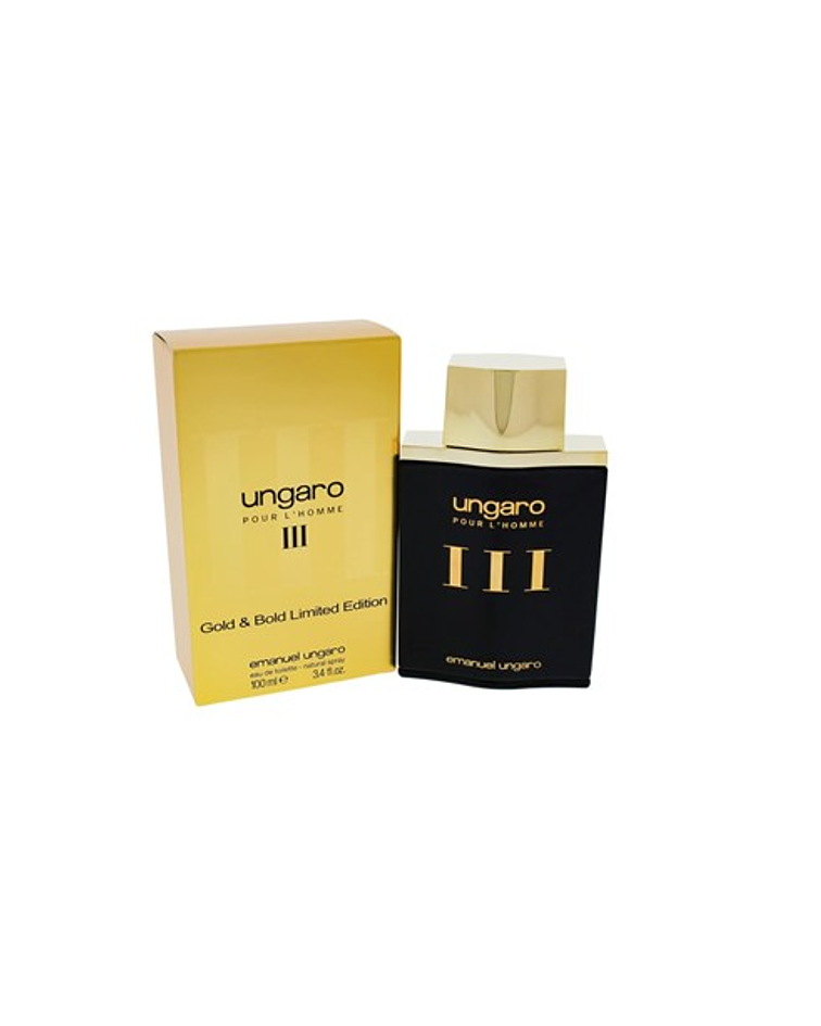 Emanuel Ungaro Ungaro III Gold & Bold EDT 100 ml