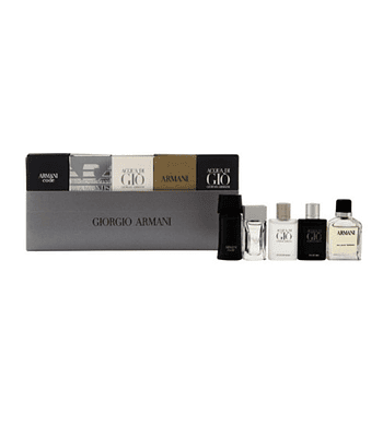 Giorgio Armani Set Collection Men 5 Miniaturas