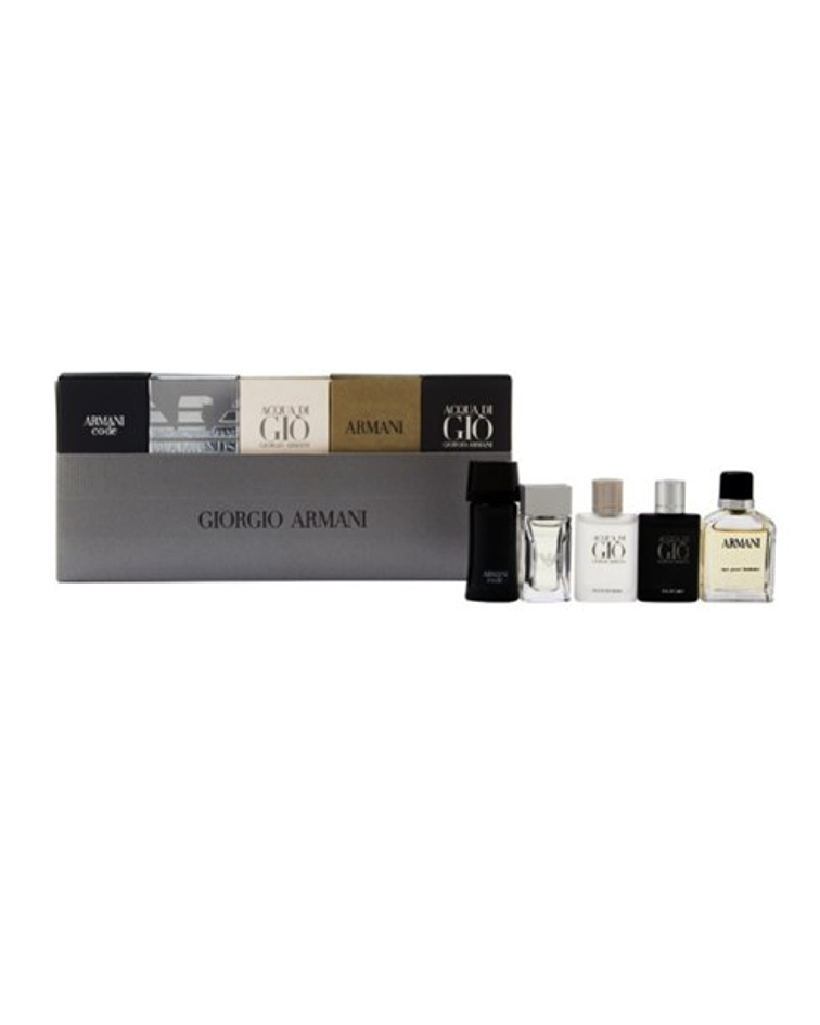 Giorgio Armani Set Collection Men 5 Miniaturas