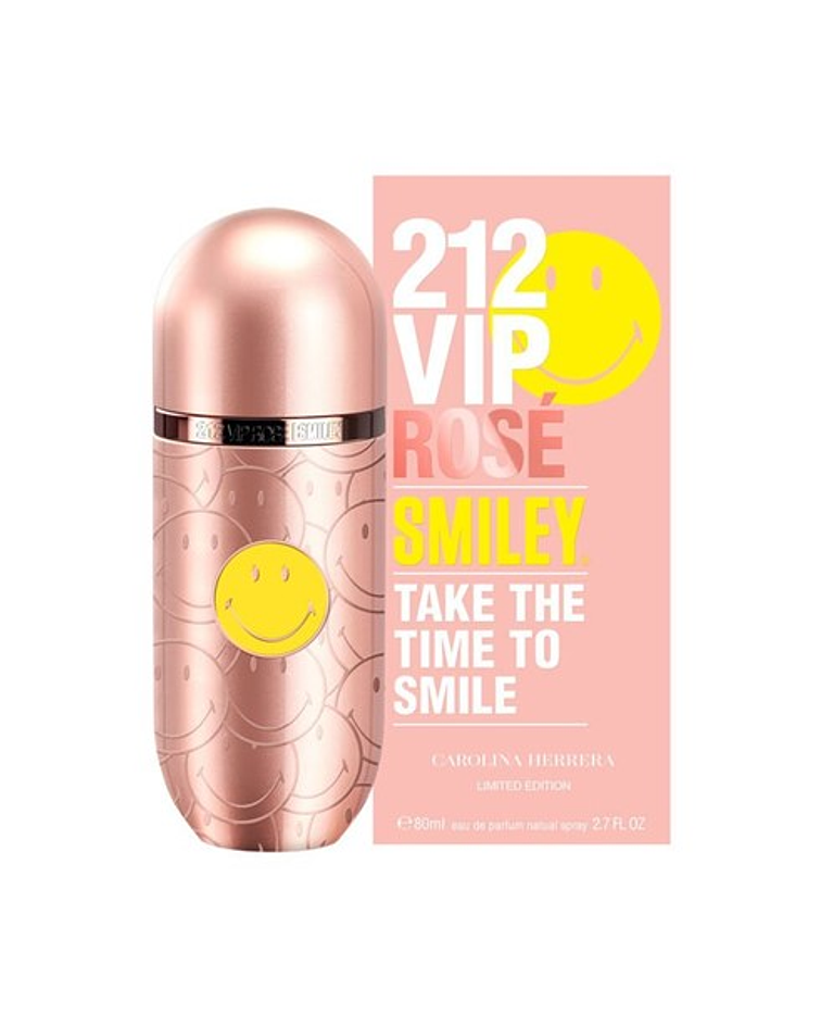 Carolina Herrera 212 Vip Rose Smiley EDP 80ml