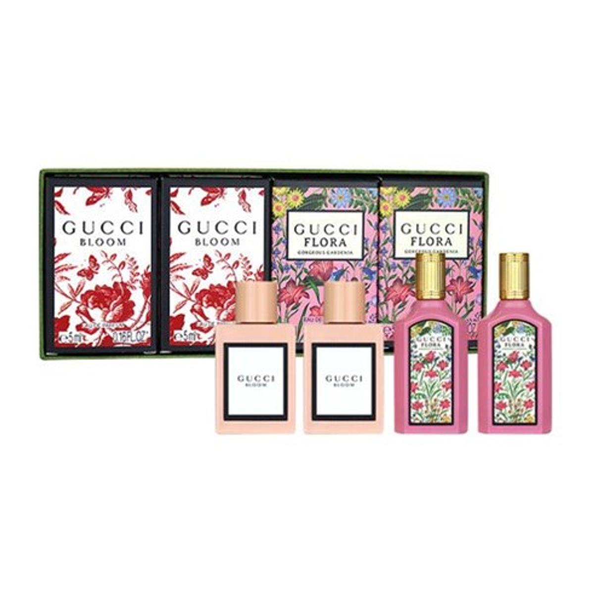 Gucci Set 4 Miniaturas 2 Bloom EDP 5ML + 2 Garden