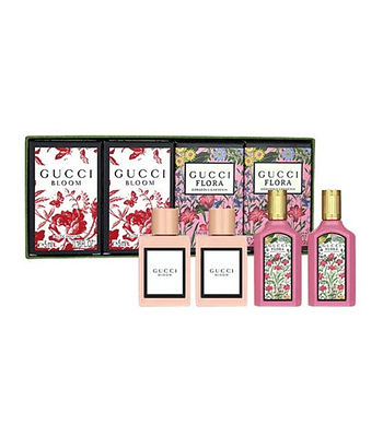 Gucci Set 4 Miniaturas - 2 Bloom EDP 5ML + 2 Gorgeous Gardenia EDP 5 ml