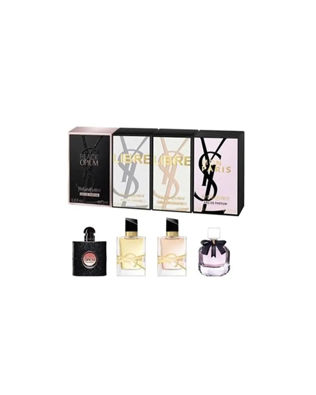Yves Saint Laurent Set 4 Miniaturas