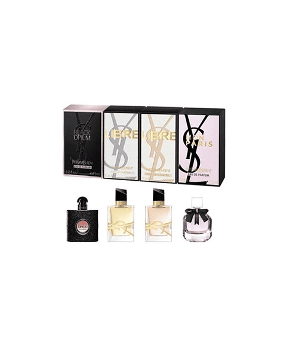 Yves Saint Laurent Set 4 Miniaturas